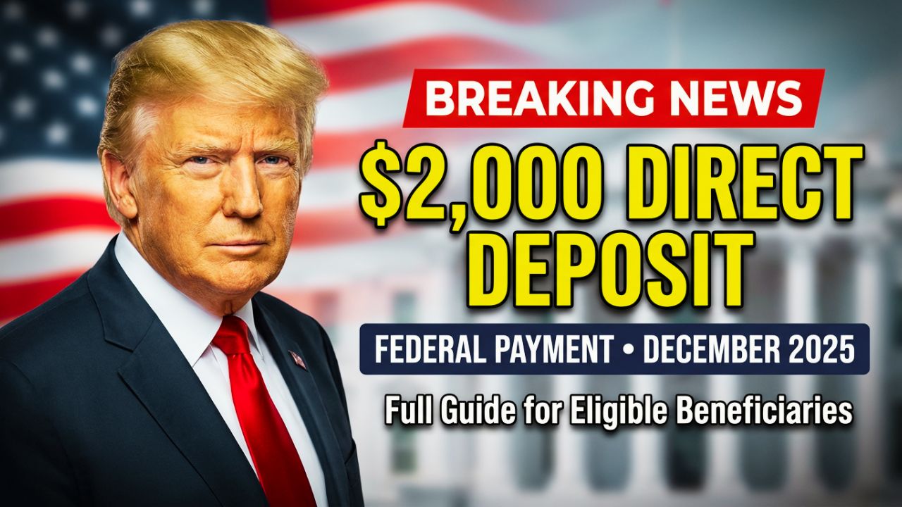 Federal $2,000 Deposits Coming in December 2025: Complete Guide for Eligible Beneficiaries, Rules and Timelines