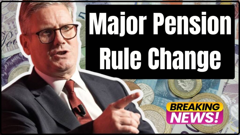 Major Pension Rule Change
