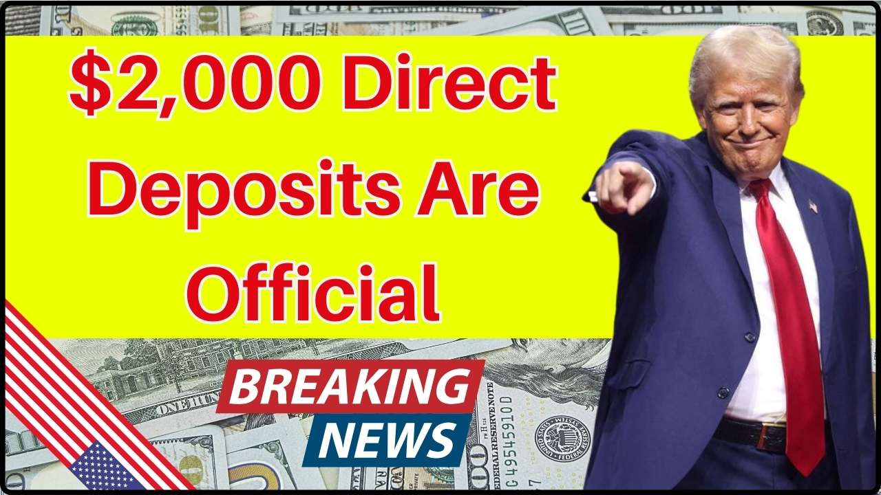 $2,000 Direct Deposits Are Official — IRS Sets Start Date for Massive Payouts