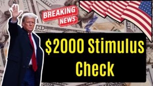 $2000 Stimulus Check in January 2026