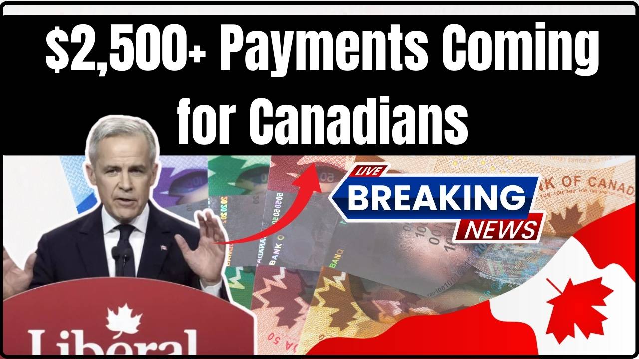 $2,500+ Payments Coming for Canadians in January 2026? Here’s Who Qualifies