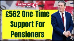 £562 One‑Time Support For Pensioners