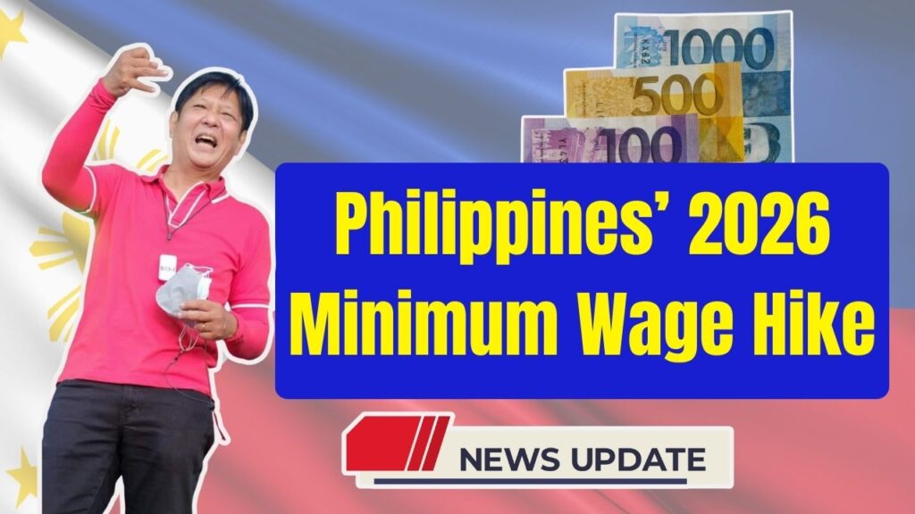 Philippines’ 2026 Minimum Wage Hike