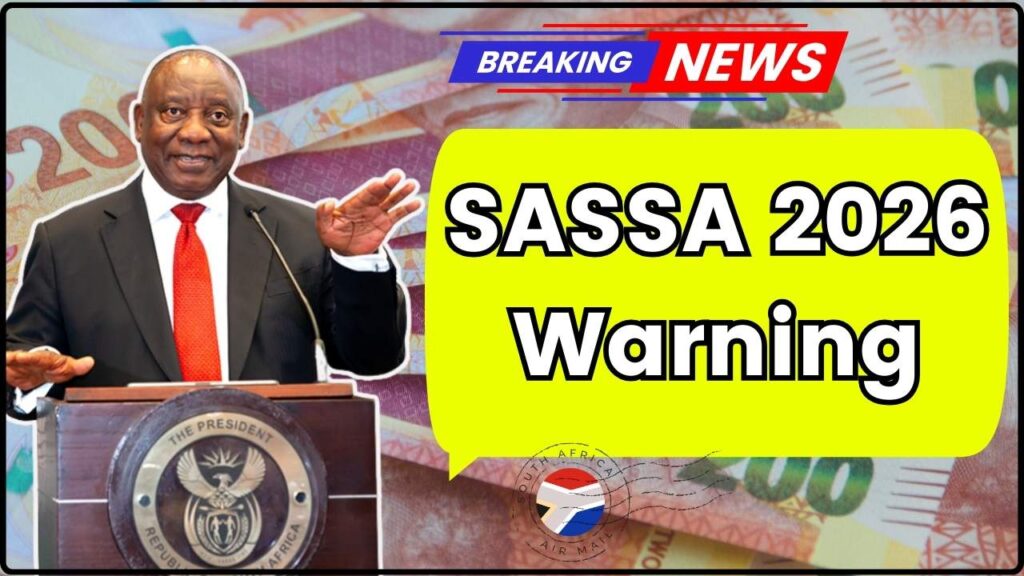 SASSA 2026 Warning