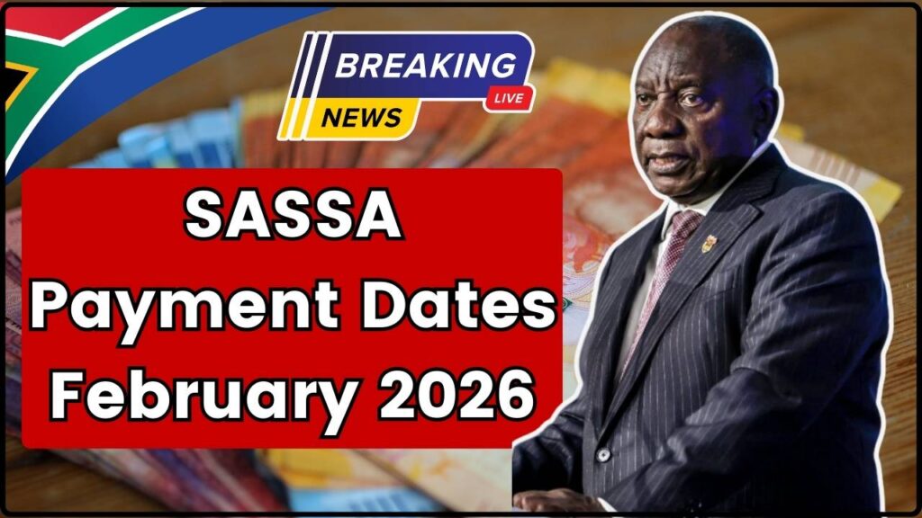 SASSA Payment Dates February 2026