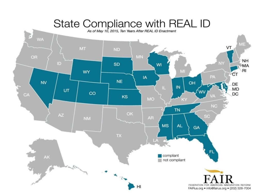 FAIR State Compliance REAL ID